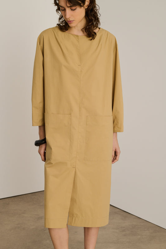 Robe Coralie - Sable - Coton - Femme