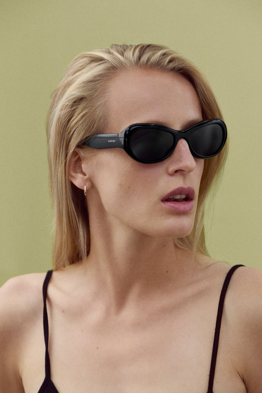 Lunettes de soleil Jean - Noir - Femme