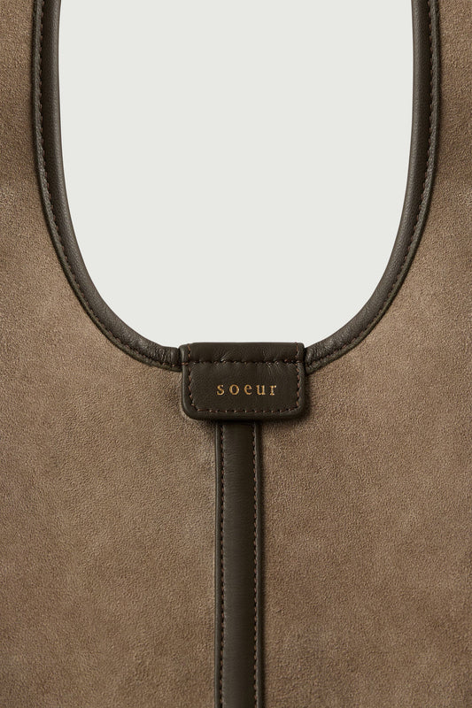 Cabas Douce - Gris - Cuir - Femme