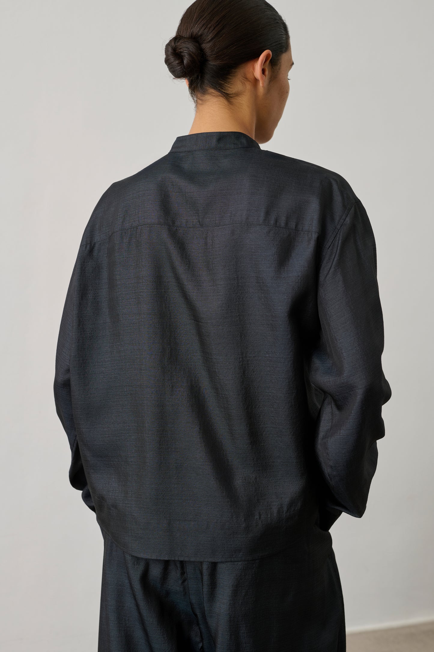 Blouse Hampton - Noir - Soie - Femme