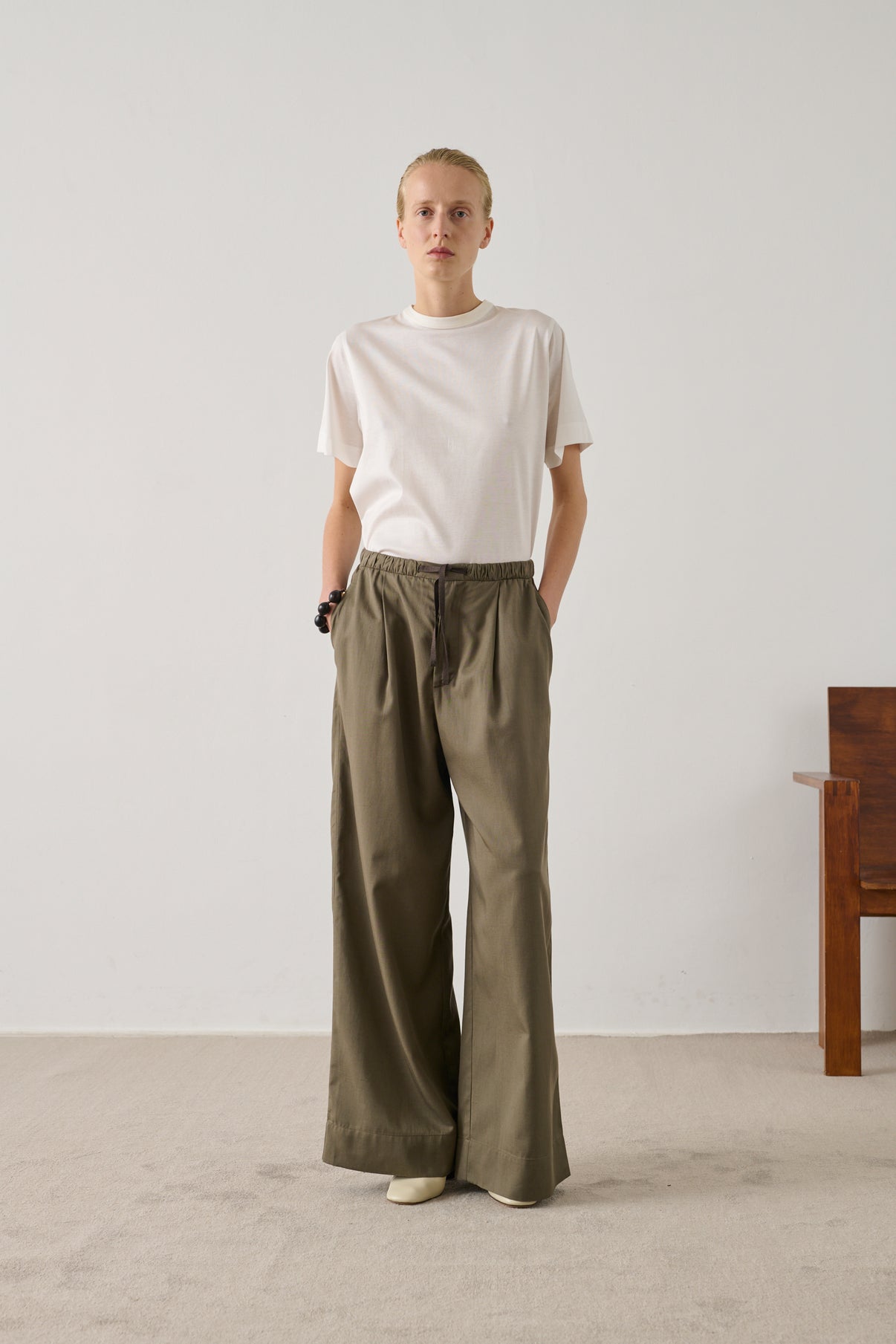 Pantalon Hugues - Taupe - Femme vue 2