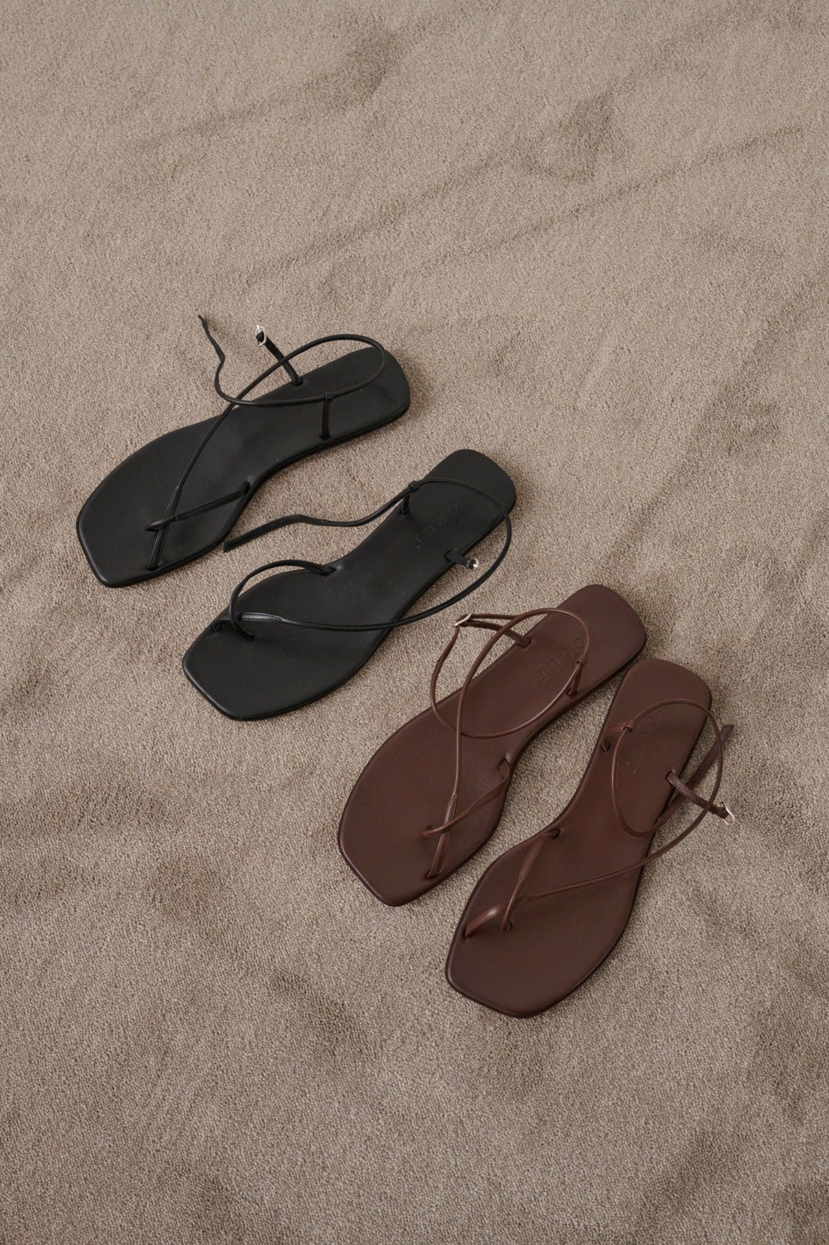 Sandales Rosalie - Marron - Cuir - Femme vue 5