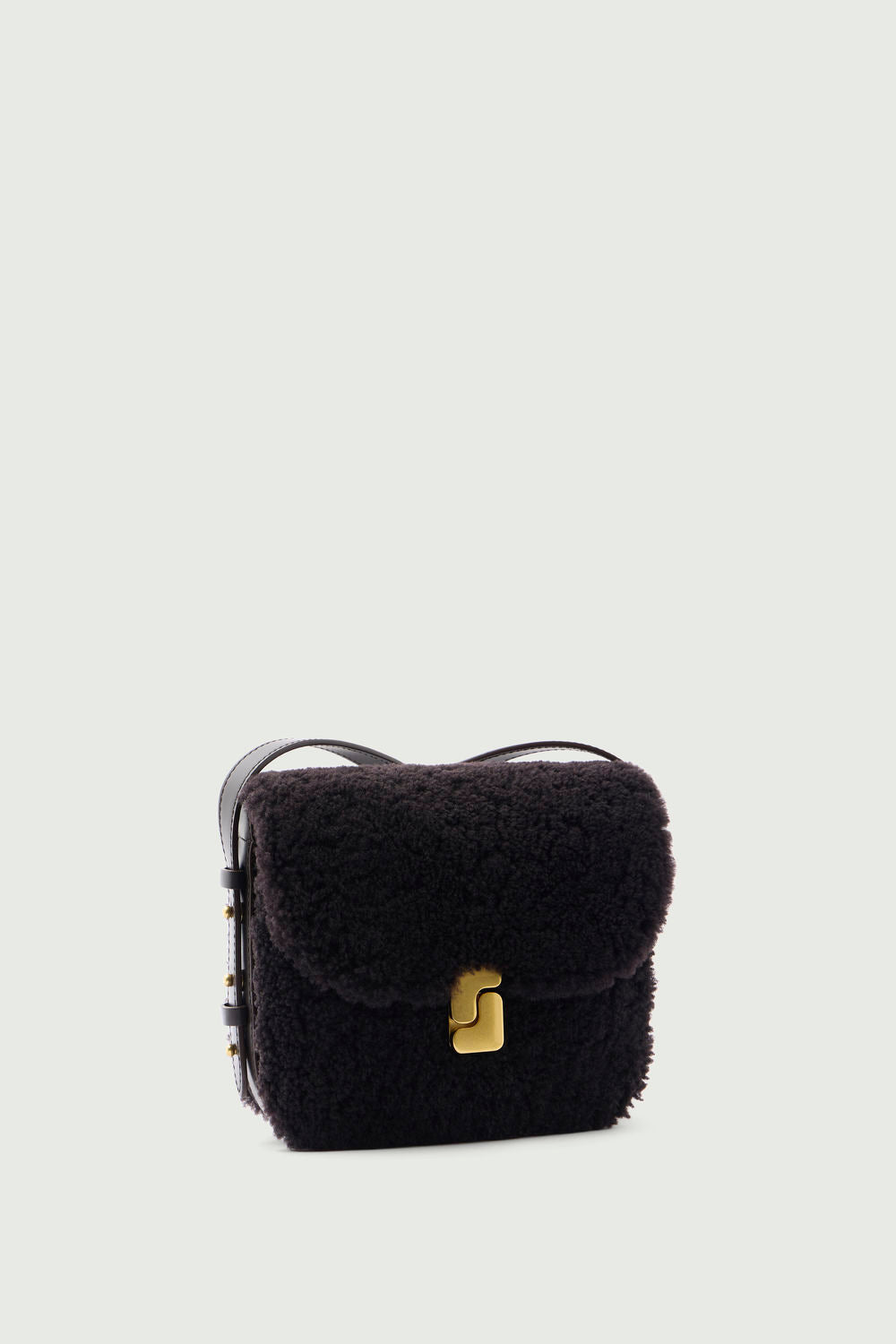 Sac Bellissima Mini - Marron Foncé - Cuir - Femme