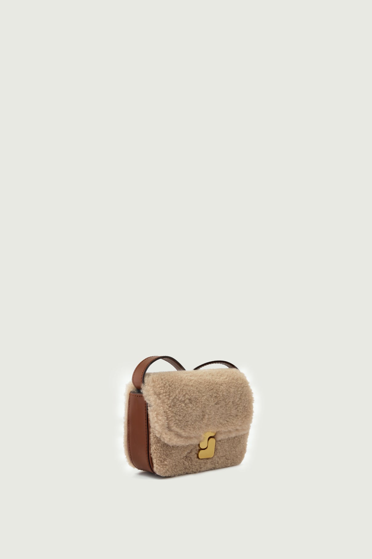 Sac Bell Very Mini - Sable/Noisette - Cuir - Femme vue 2